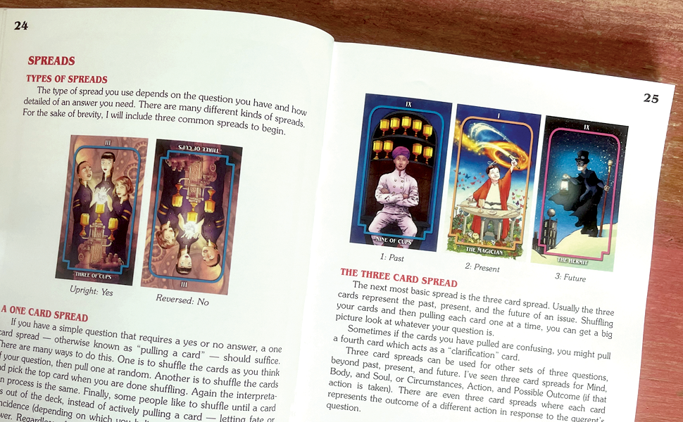 Choose Your Own Adventure Tarot Guidebook